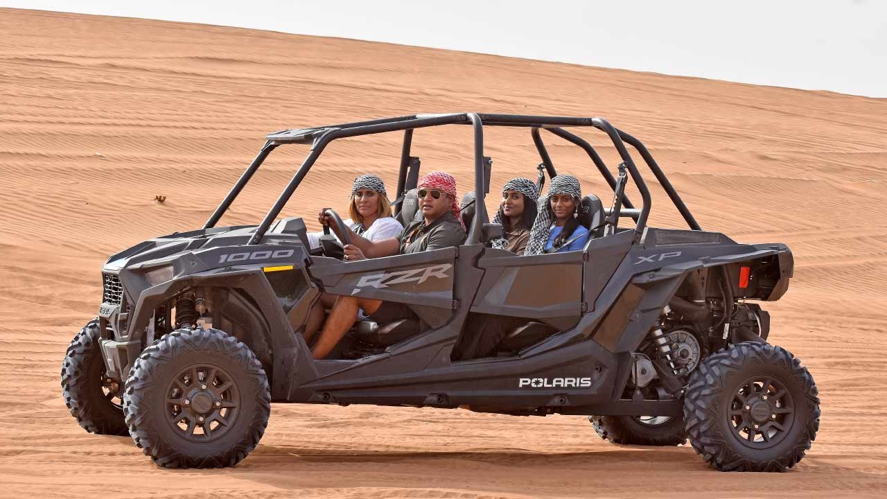 Family dune buggy Dubai