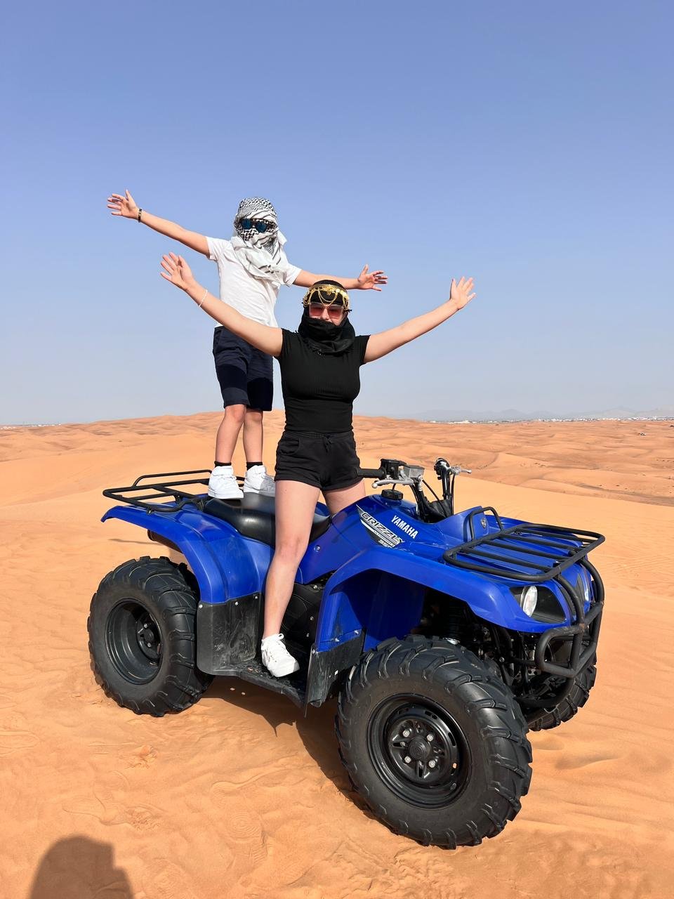 Quad Bike Ride Dubai Desert