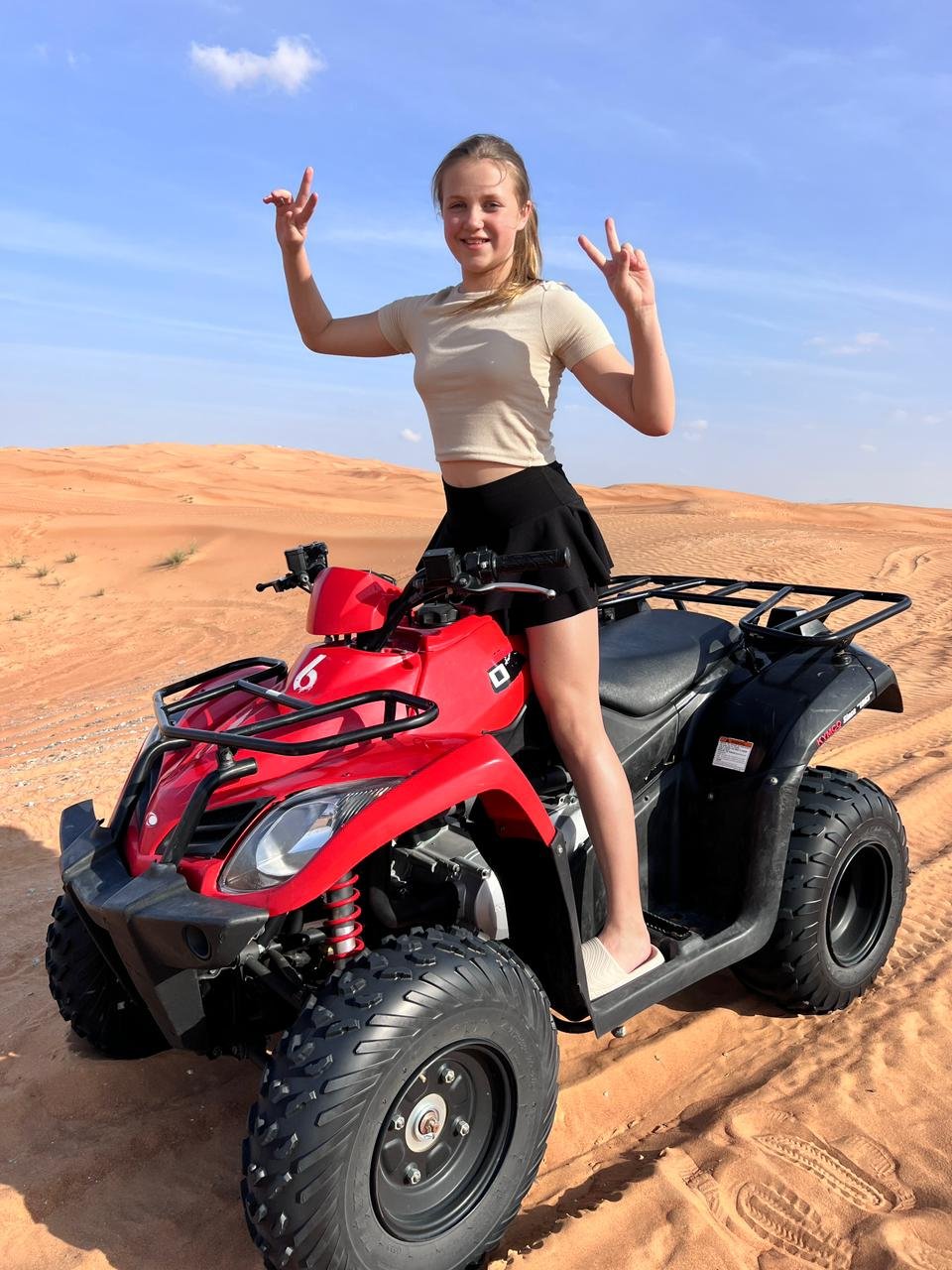 Deep Desert Quad Bike Adventure 2 Hours