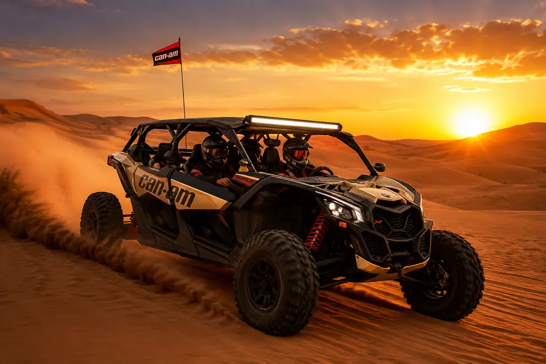 90 Minutes 4 Seater Can-Am Buggy Dubai Tour