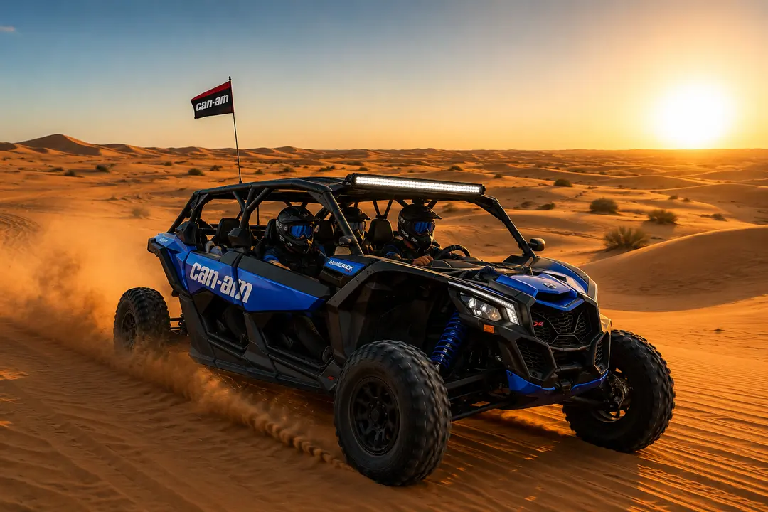2 Hours 4 Seater Can-Am Buggy Dubai Tour
