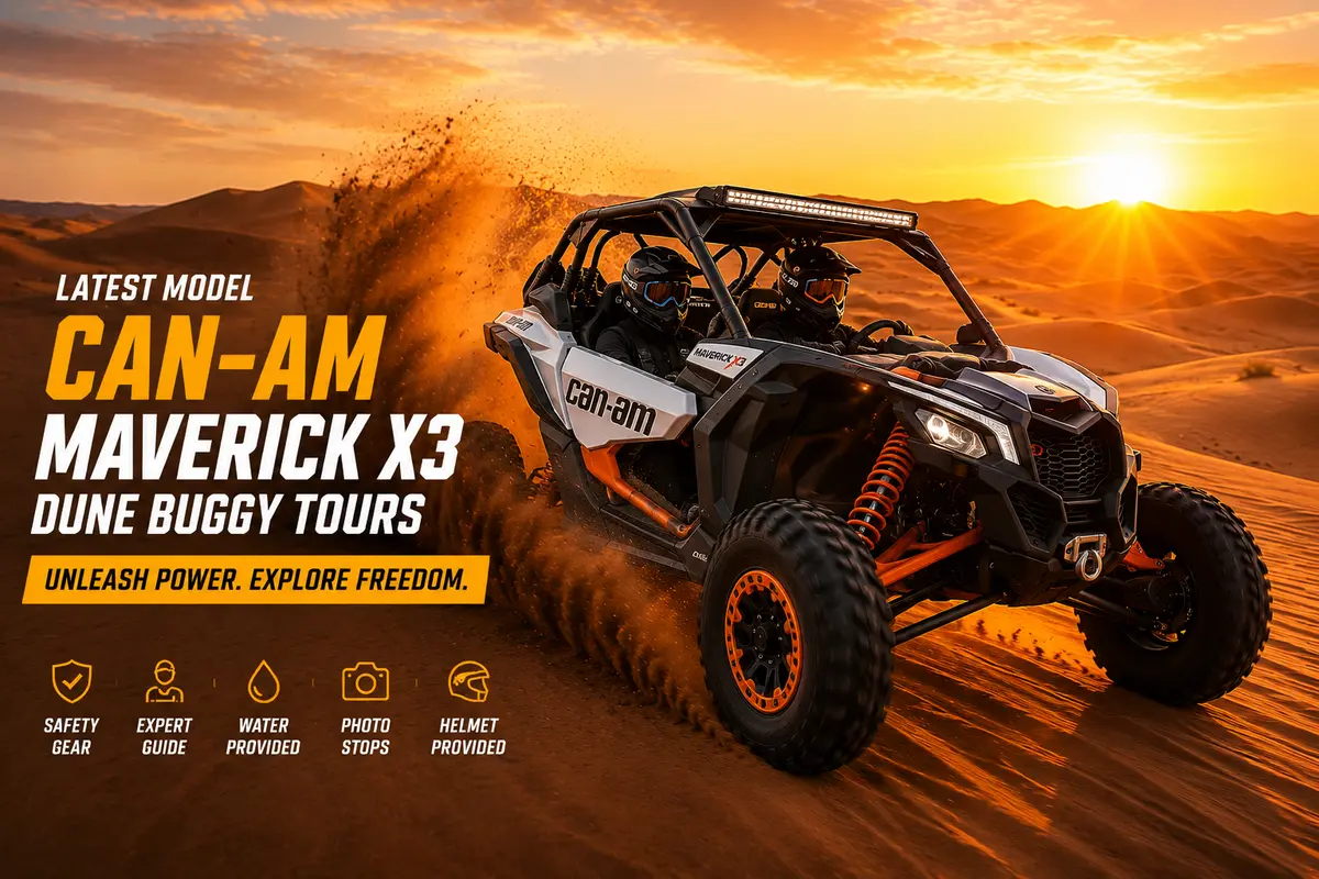Can-Am Maverick Buggy Tours in Dubai