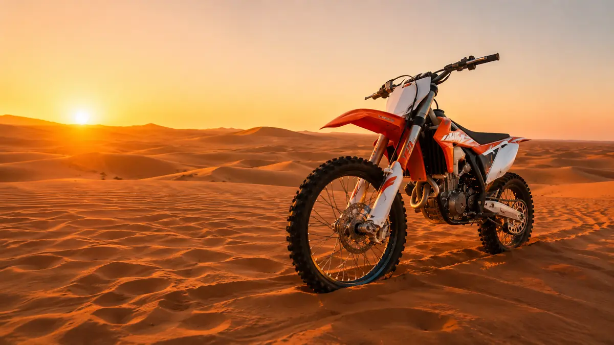 1 Hour Dirt Bike Tour Dubai