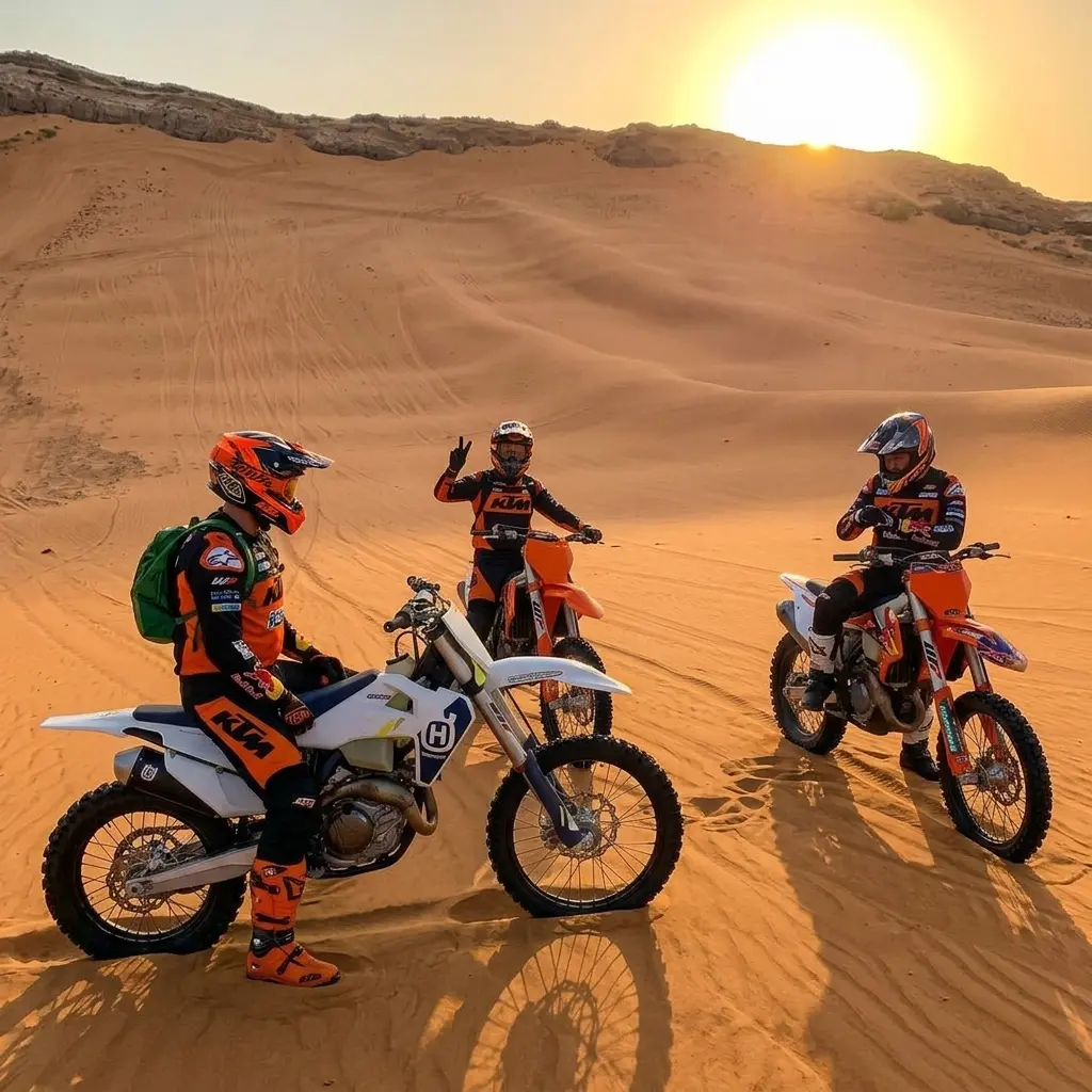 4 Hour Premium Dirt Bike Tour Dubai