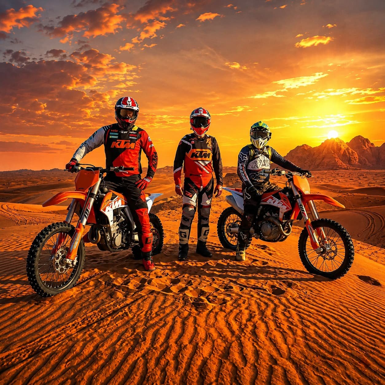 KTM 450cc Dirt Bike Rental in Dubai