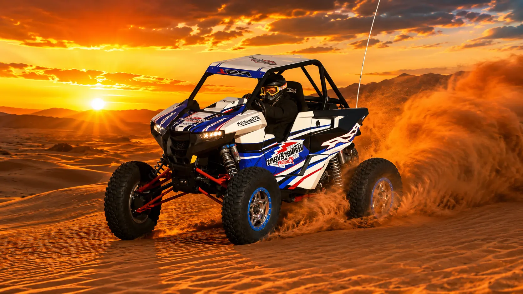 90 Minutes 1 Seater Polaris RZR Buggy Dubai