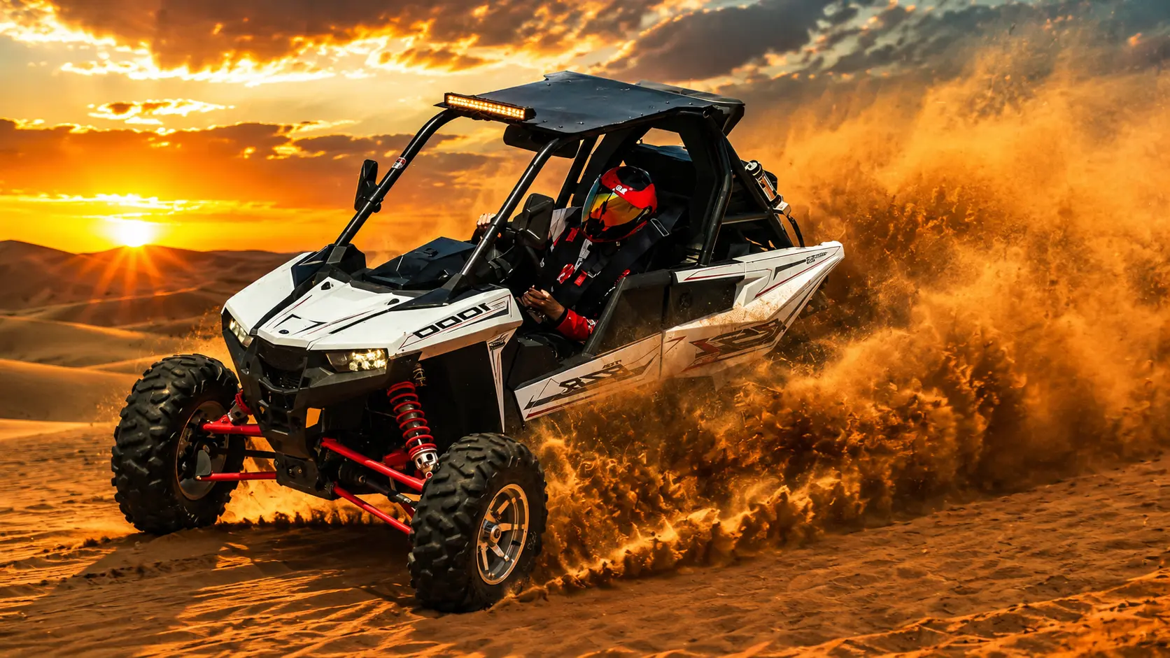 1 Seater Polaris RZR Dune Buggy Dubai