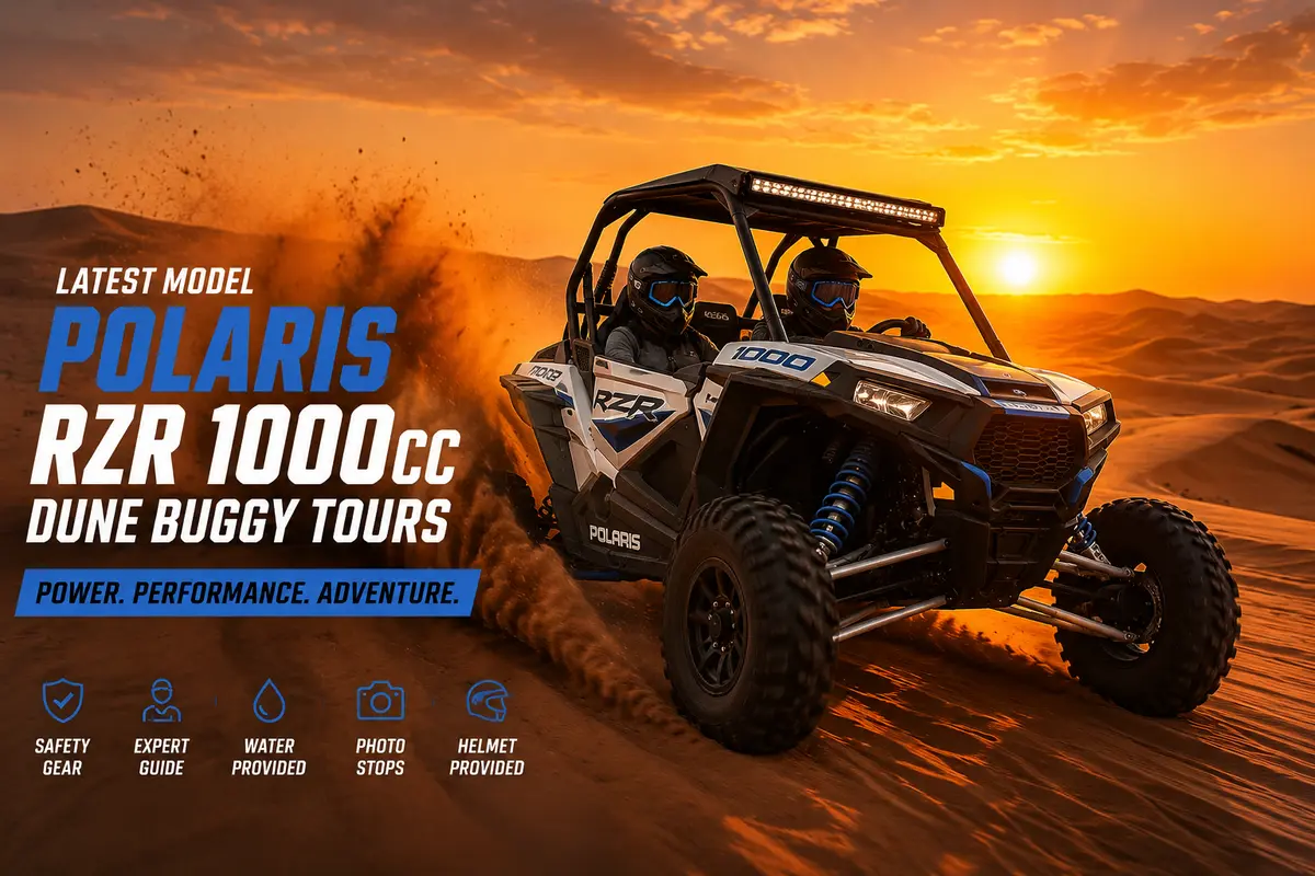Polaris RZR 1000cc Dune Buggy Dubai Tours