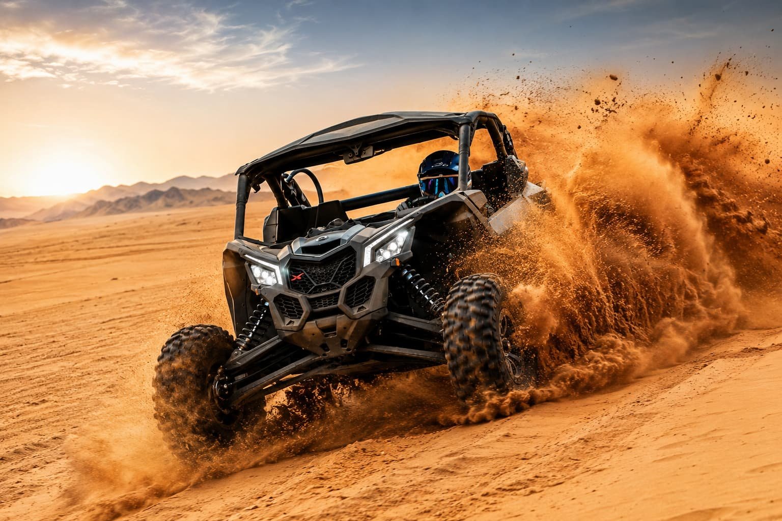 Can-Am Maverick Buggy Tours in Dubai