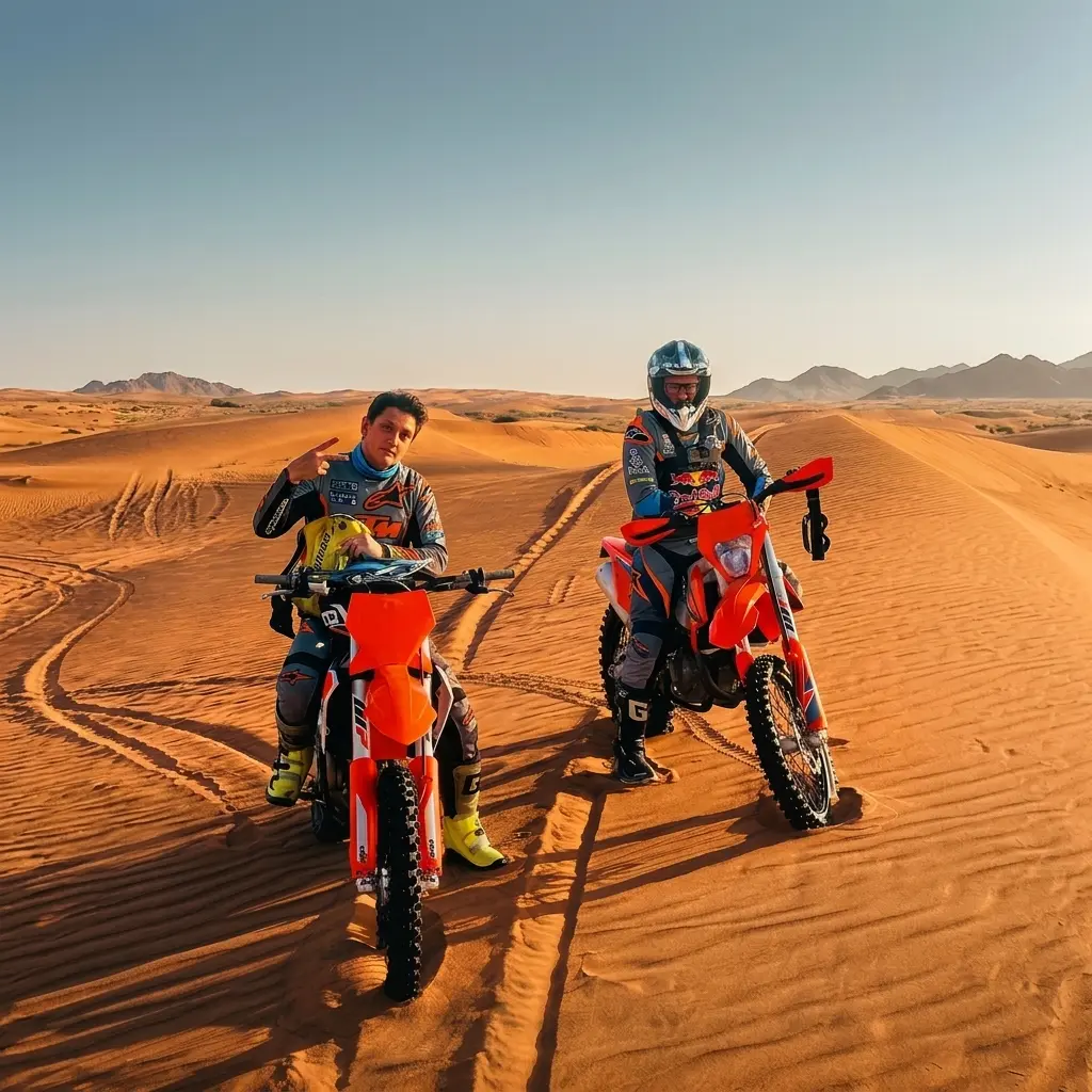 KTM 450cc Enduro Dirt Bike Tours Dubai