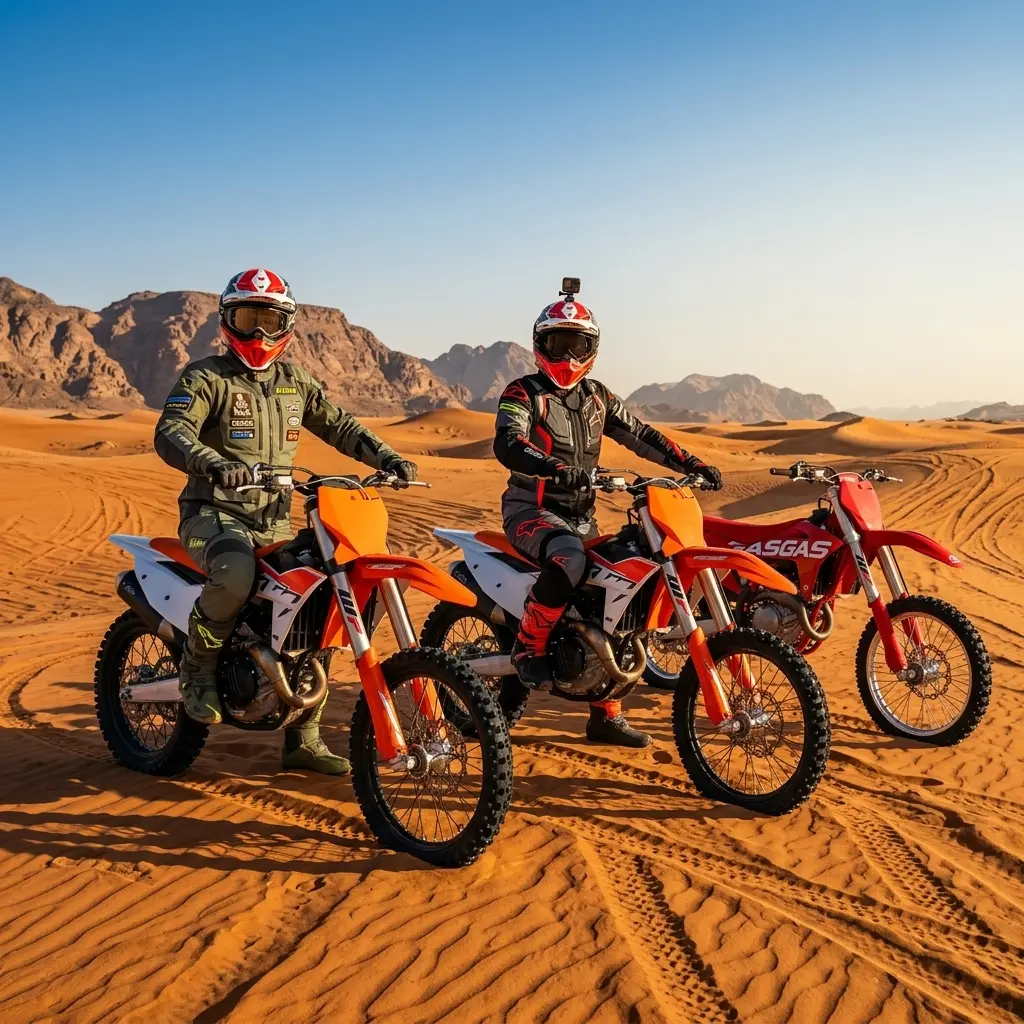3 Hour Advanced Dirt Bike Tour Dubai