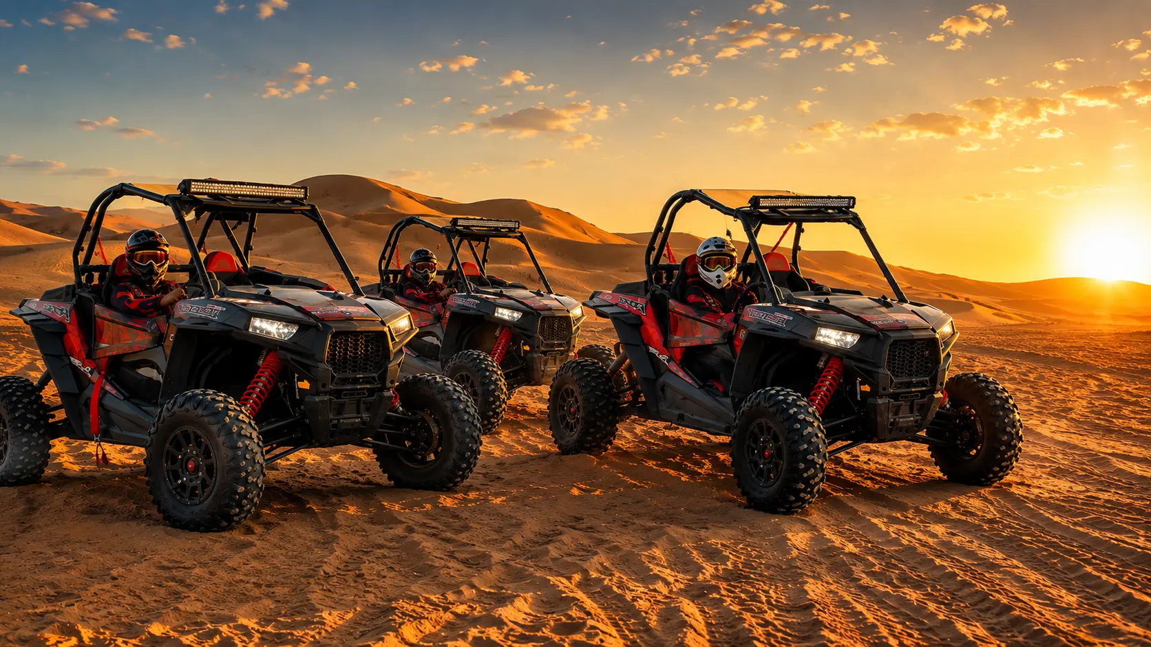 2 Hours 2 Seater Polaris RZR Dune Buggy Package Dubai